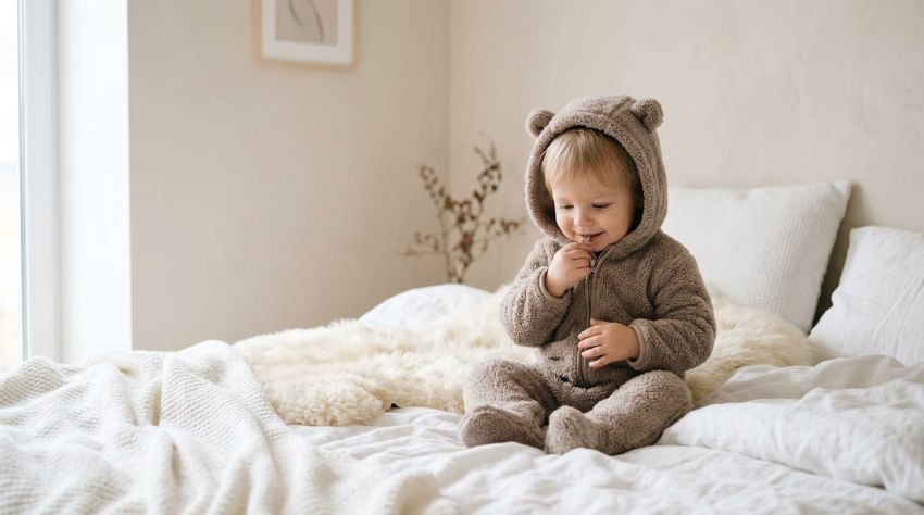 Waarom zachte stoffen belangrijk zijn voor de gevoelige babyhuid